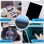 5-Pack Microfiber Cleaning Cloths for Screens