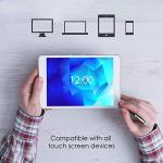 Black Stylus Pens for Phones and Tablets - 2 Pack