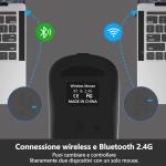 KBCASE Wireless RGB Backlit Bluetooth Gaming Mouse