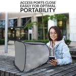 Portable Anti-Glare Computer Shade for Outdoor Use