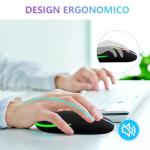 KBCASE Wireless RGB Backlit Bluetooth Gaming Mouse