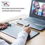 UGEE M708 10x6 Inch Drawing Tablet with Pen