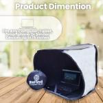 Portable Anti-Glare Computer Shade for Outdoor Use
