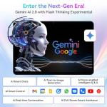 10-Inch Android Tablet with 12GB RAM and 128GB Storage