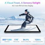 10-Inch Android Tablet with 12GB RAM and 128GB Storage