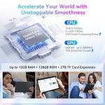 10-Inch Android Tablet with 12GB RAM and 128GB Storage