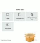 BYYBUO 10.1" Android 14 Tablet with Case