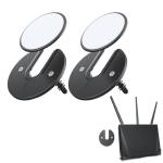 Rotating Tablet Wall Mount for Kitchen and Office