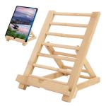 Folding Tablet Stand with Charging Hole for Desks