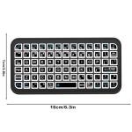 Compact Wireless Backlit Keyboard with Adjustable Brightness