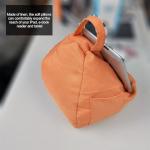 Cushioned Tablet Holder with Pockets for Easy Access