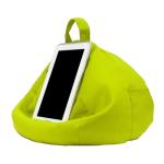 Linen Tablet Holder with Cushion and Pockets