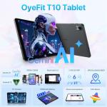 OYEFIT T10 10.1" Android Tablet with 2TB Storage