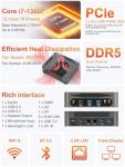 WEIDIAN Mini PC with 13th Gen i7 Processor