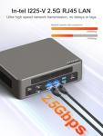 WEIDIAN Mini PC with 13th Gen i7 Processor