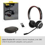 Jabra Evolve 65 Wireless Bluetooth Stereo Headset