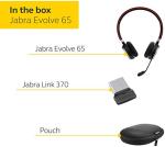 Jabra Evolve 65 Wireless Bluetooth Stereo Headset