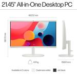 HP 22" All-in-One Desktop PC with Intel N100