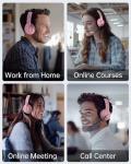 AI Noise Cancelling Wireless Headset with Mic