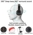 Caffia Lightweight Wired/Wireless Headphones with Mic