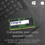 Integral 64GB DDR5 SO-DIMM RAM 5600MHz Kit