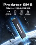 Acer Predator GM6 1TB NVMe SSD - 7200MB/s