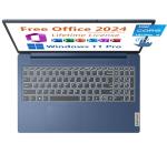 Lenovo 15.6" Touchscreen Laptop with Microsoft Office 2024