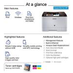 Samsung C1810W A4 Color Laser Printer 18ppm