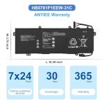 ANTIEE 60Wh Laptop Battery for Huawei MateBook