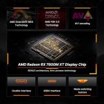 BOSGAME eGPU Dock with RTX 7600M XT