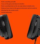 LEONYS Wired Gaming Headset with Mic for PC