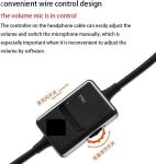 LEONYS Wired Gaming Headset with Mic for PC