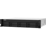 QNAP 8-Bay Rackmount NAS with AMD Ryzen V1500B