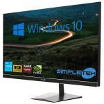 SIMPLETEK 27" AiO i3 10th Gen PC with GTX1650