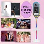 YXFAZPP Smart Mirror Photo Booth with Touch Screen