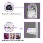 YXFAZPP Smart Mirror Photo Booth with Touch Screen