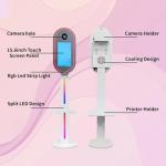 YXFAZPP Smart Mirror Photo Booth with Touch Screen