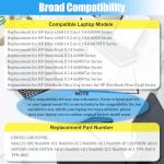 GlottyBatt GD03XL Battery for HP Envy x360