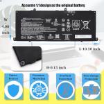 GlottyBatt GD03XL Battery for HP Envy x360