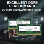 ByteFest 64GB DDR5 Laptop RAM Kit 5200MHz