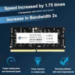64GB DDR5 RAM (2x32GB) 5200MHz SODIMM