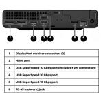 HP ProDesk 400 G9 Mini, Intel i5, 16GB RAM