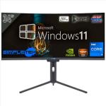 SIMPLETEK 34" 4K All-in-One Gaming PC
