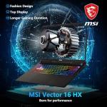 MSI Vector 16 HX RTX 5080 Gaming Laptop Bundle