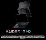 MSI Raider 18 HX AI Gaming Laptop 4K Display