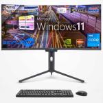 SIMPLETEK 34" 4K All-in-One Gaming PC