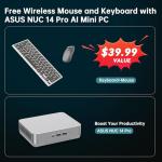 ASUS NUC 14 Pro+ Mini PC with Intel Core Ultra 7