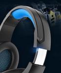 ESSONIO 360° Surround Sound Gaming Headphones with Mic