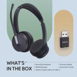 Yealink WH64 Wireless Headset with 26H Talk Time