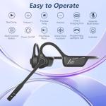 BANIGIPA Wireless Bluetooth Headset with Microphone
